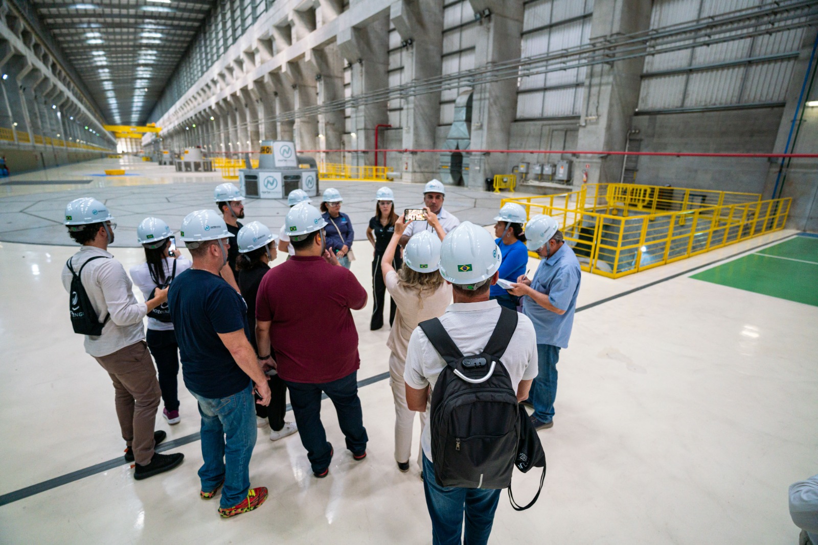 visita a UHE Belo Monte, Altamira-PA